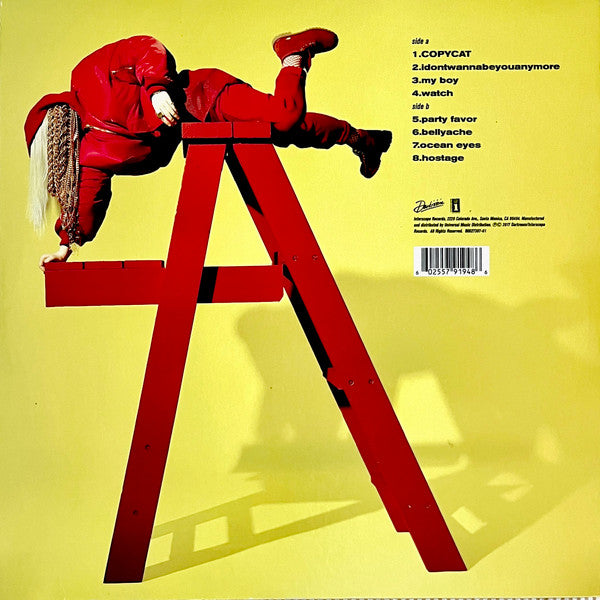 Billie Eilish : Dont Smile At Me (12", EP, Red)