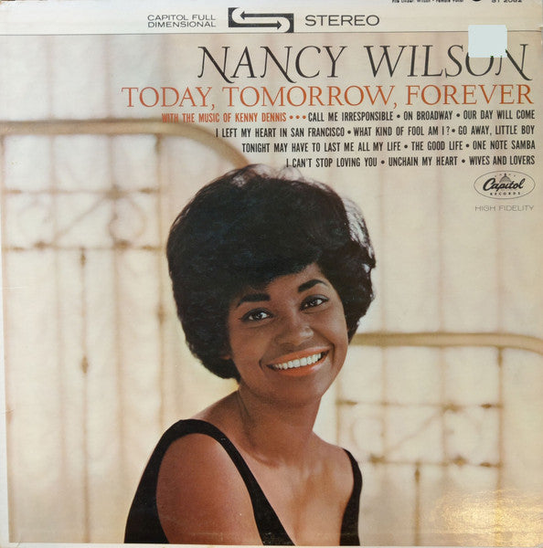 Nancy Wilson : Today, Tomorrow, Forever (LP, Album, Los)
