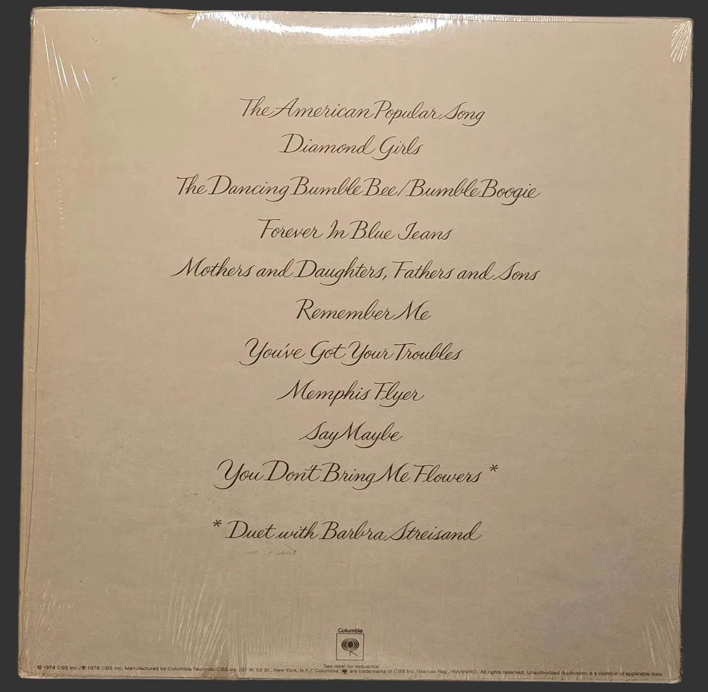 Neil Diamond - You Don't Bring Me Flowers (LP) (Near Mint (NM or M-))