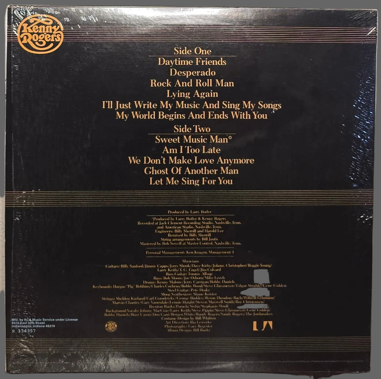 Kenny Rogers - Daytime Friends (LP) (Near Mint (NM or M-))