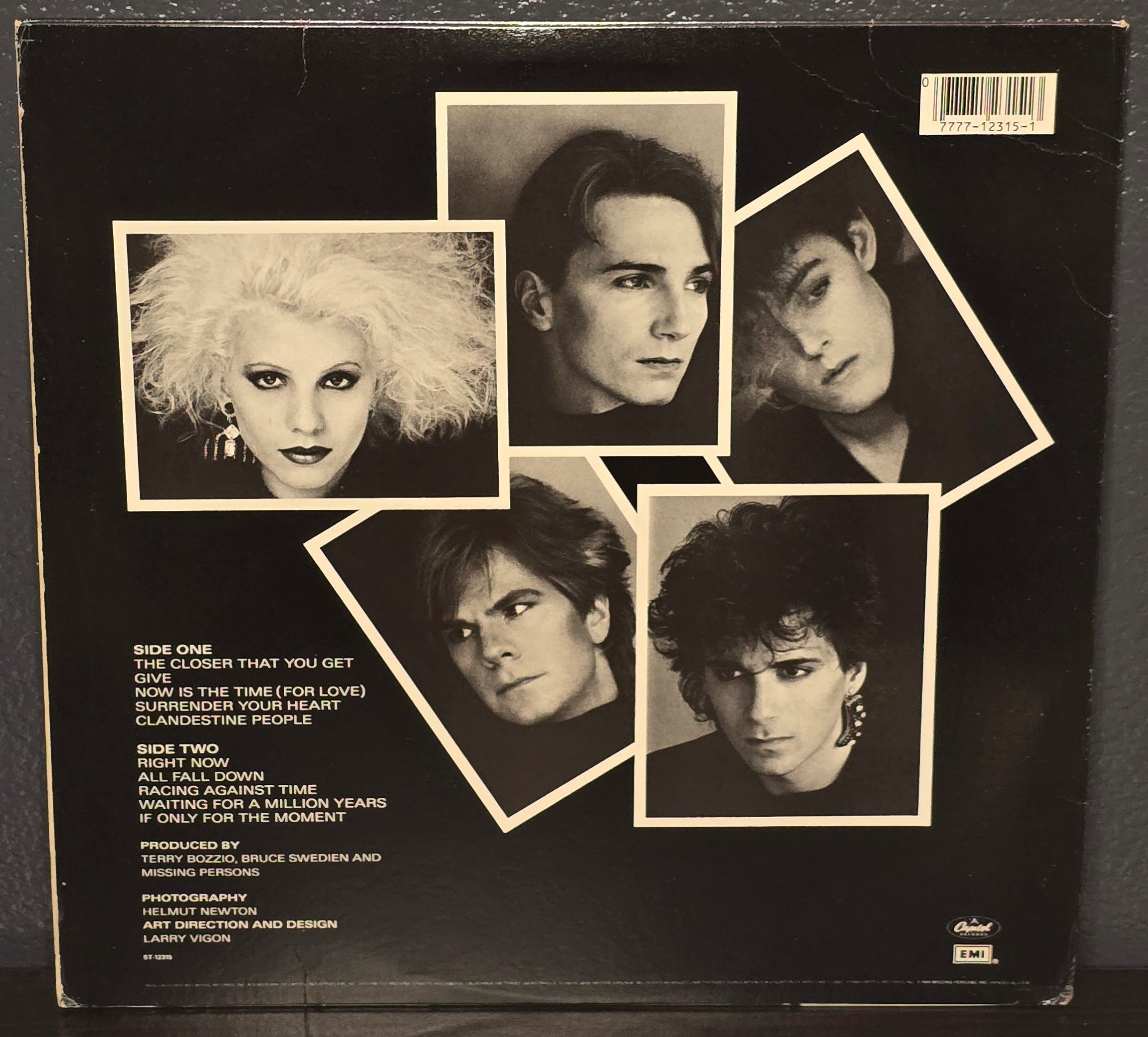 Missing Persons - Rhyme & Reason (LP) (Very Good Plus (VG+))