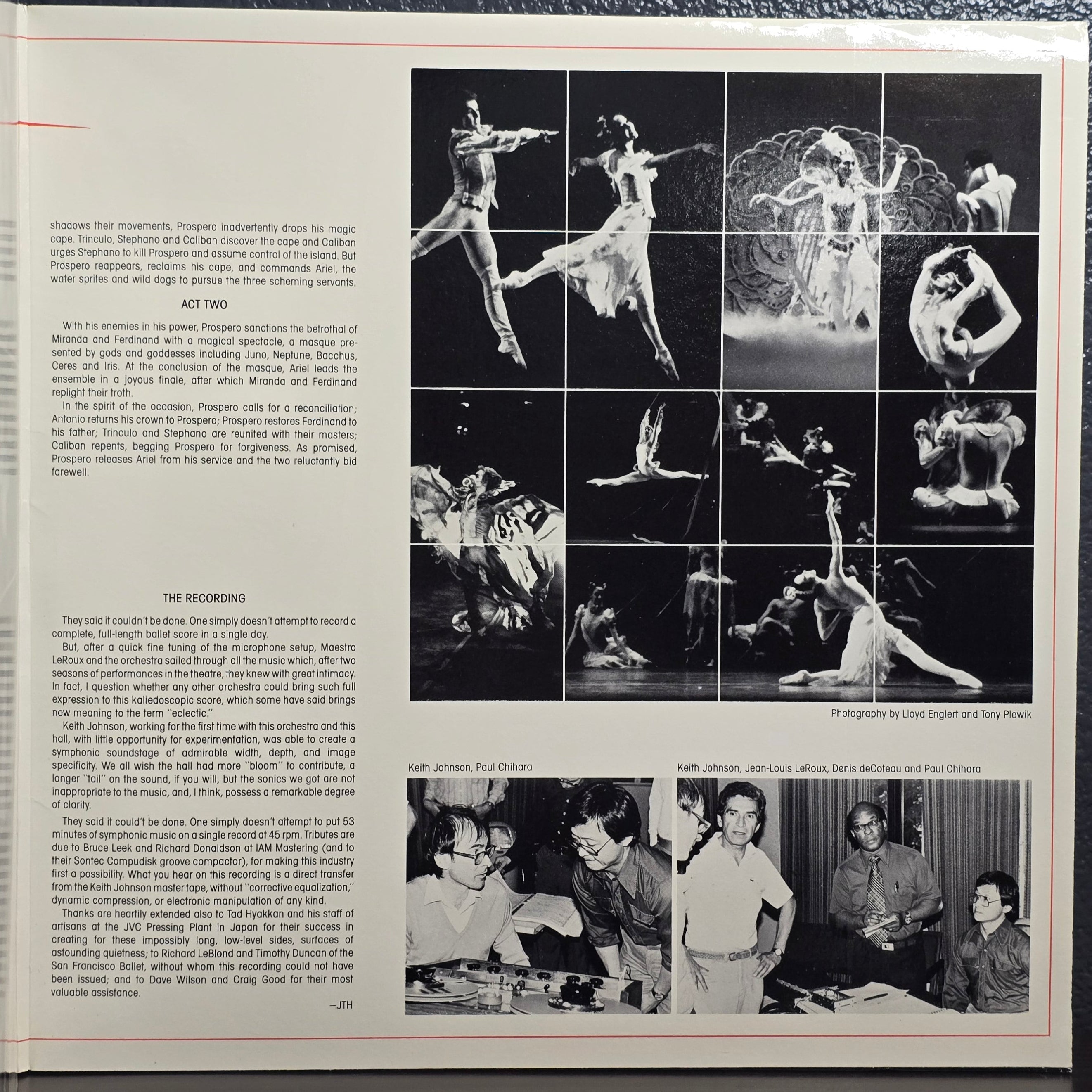 The Performing Arts Orchestra - The Tempest (LP) (Very Good Plus (VG+))