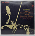 Heifetz*, Bruch* / Mozart*, New Symphony Orchestra Of London*, Malcolm Sargent* - Concerto In G Minor · Concerto In D Major (LP) (Very Good (VG))