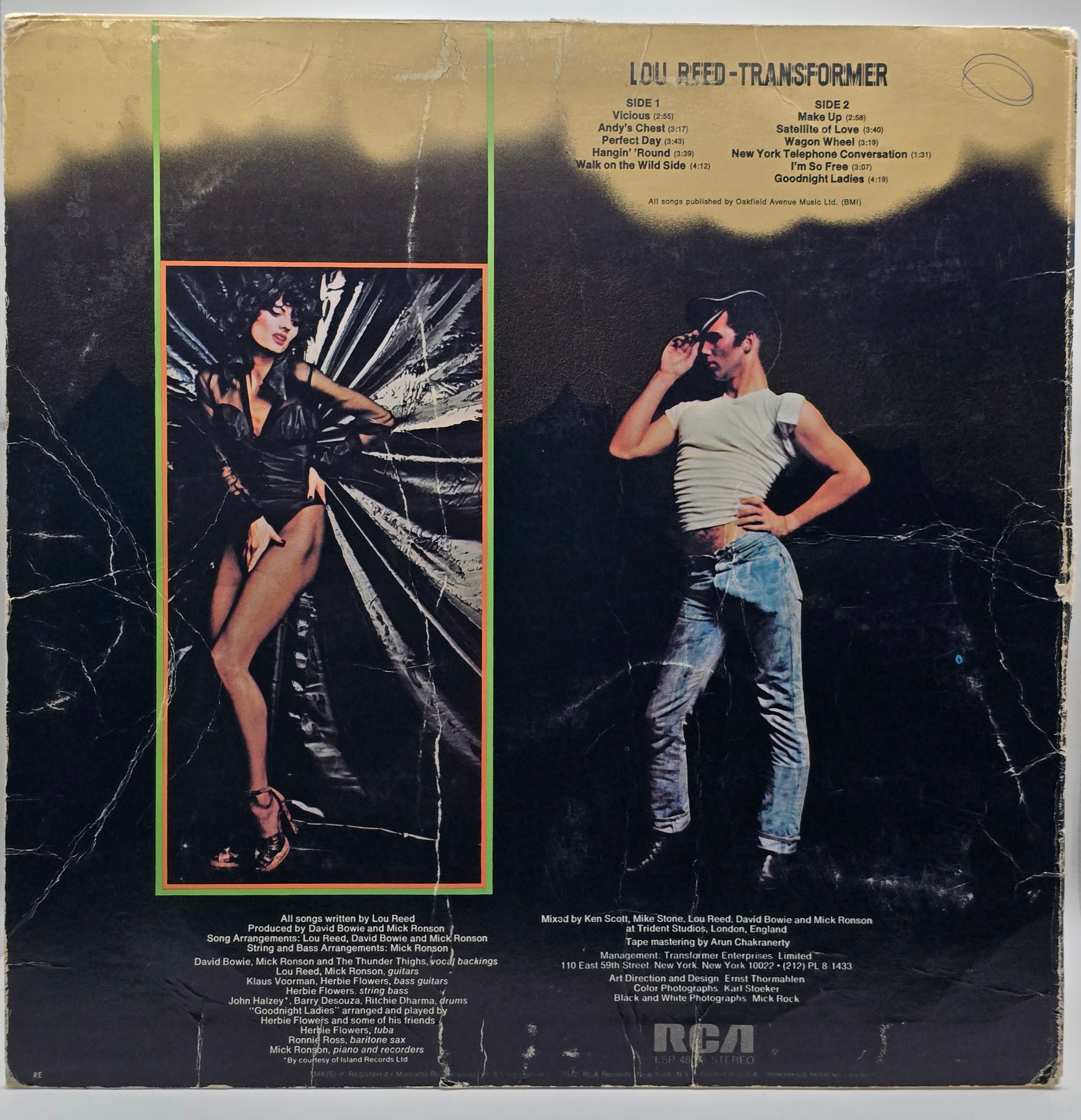Lou Reed - Transformer (LP) (Good (G))