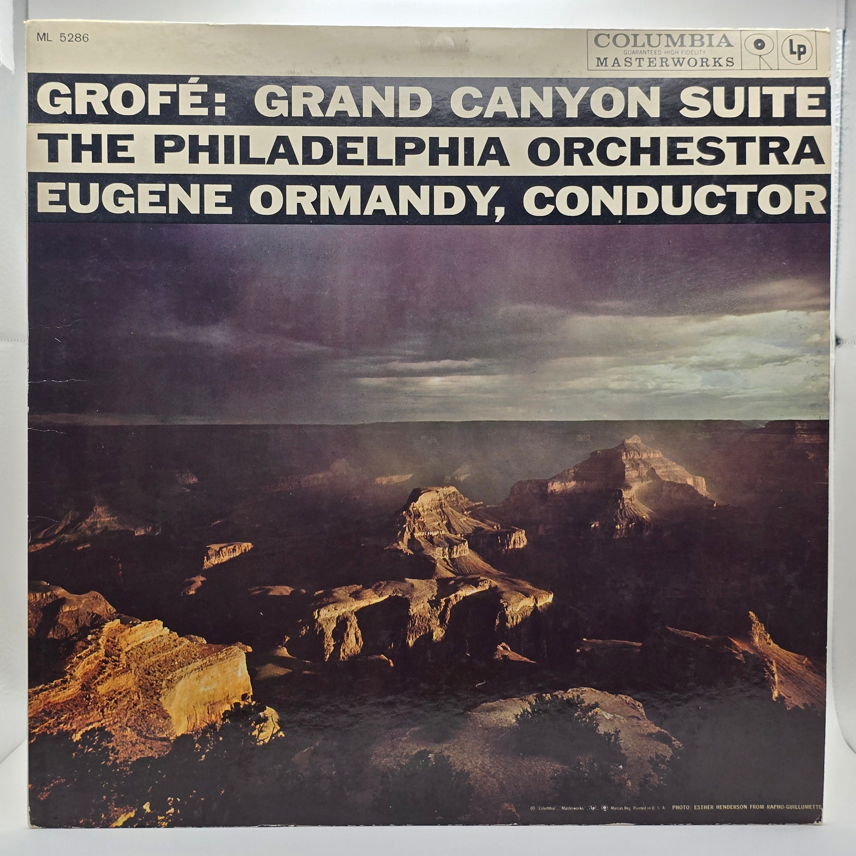 Ferde Grofé, Eugene Ormandy / The Philadelphia Orchestra - Grand Canyon Suite (LP) (Very Good Plus (VG+))