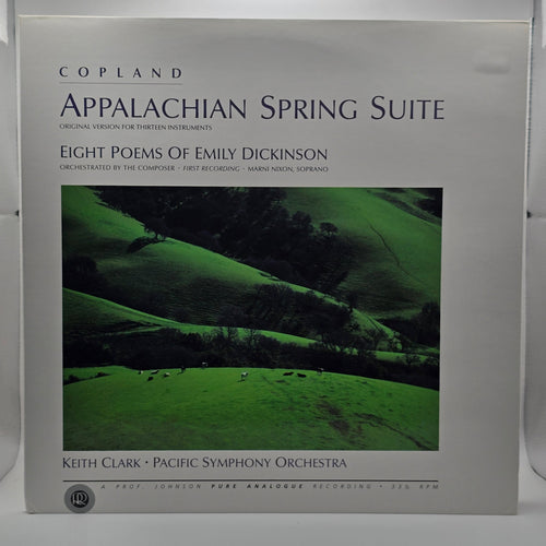 Aaron Copland, Emily Dickinson, Marni Nixon, Keith Clark , Pacific Symphony Orchestra - Appalachian Spring Suite / Eight Poems Of Emily Dickinson (LP) (Very Good Plus (VG+))