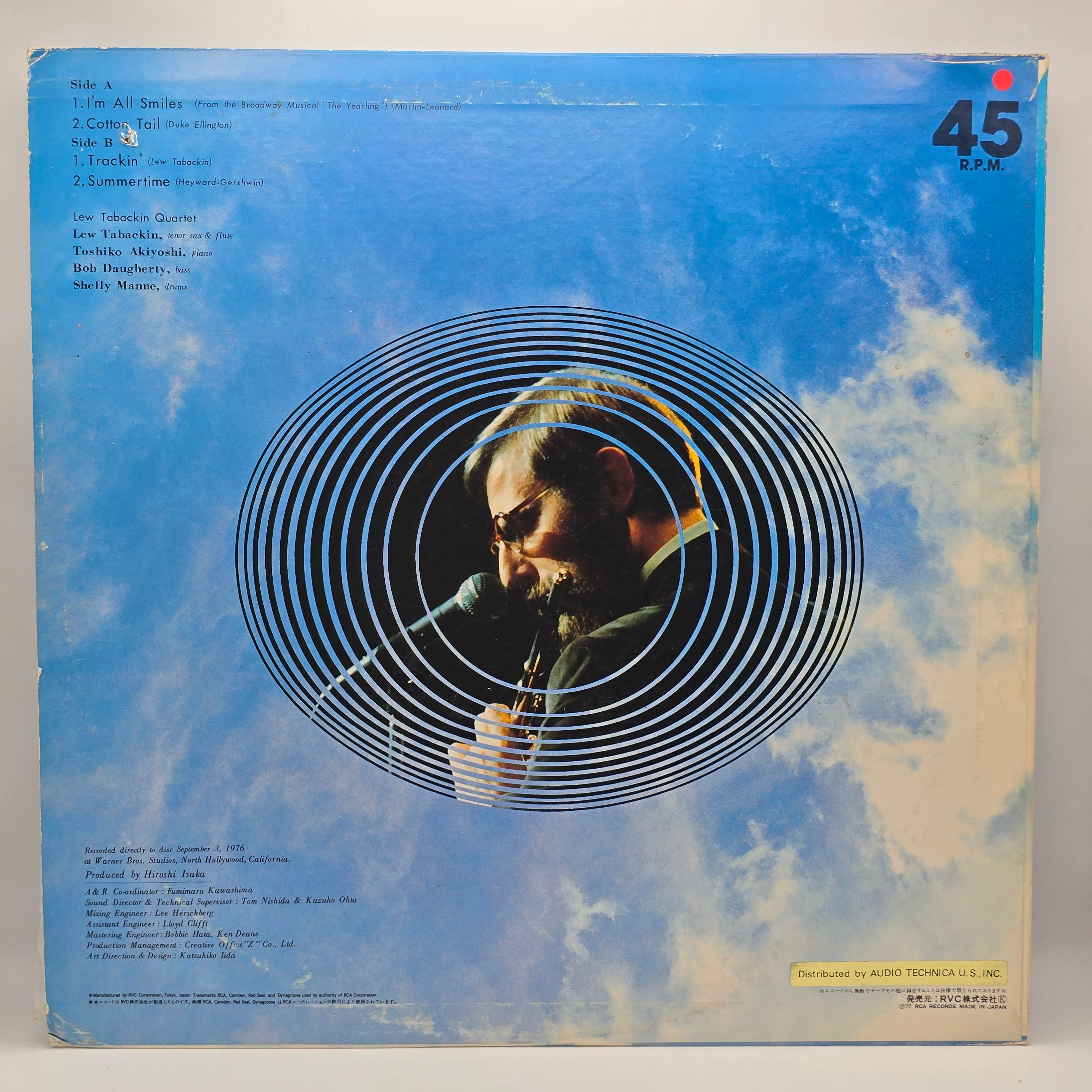 Lew Tabackin - Trackin' (12") (Very Good (VG))