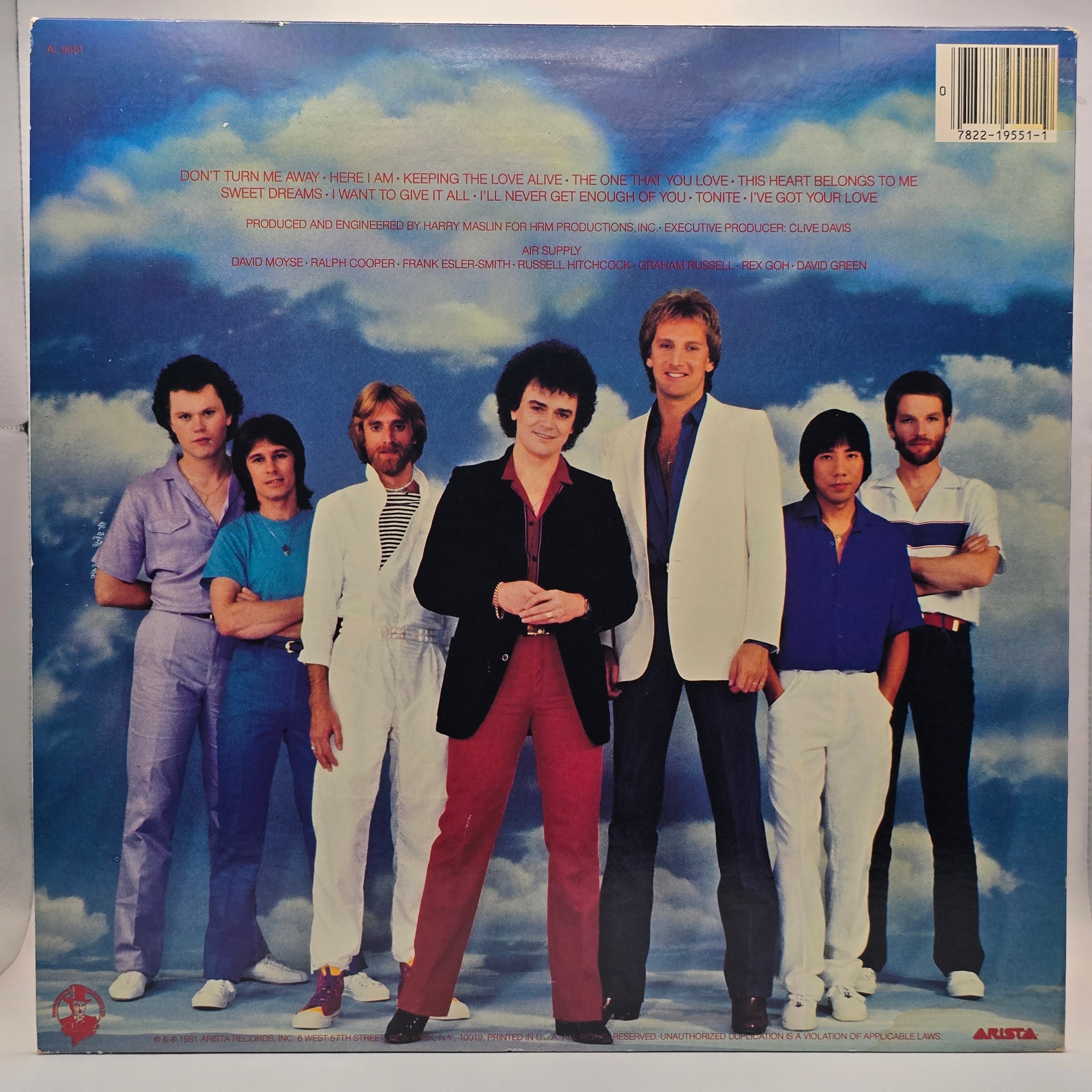 Air Supply - The One That You Love (LP) (Very Good (VG))