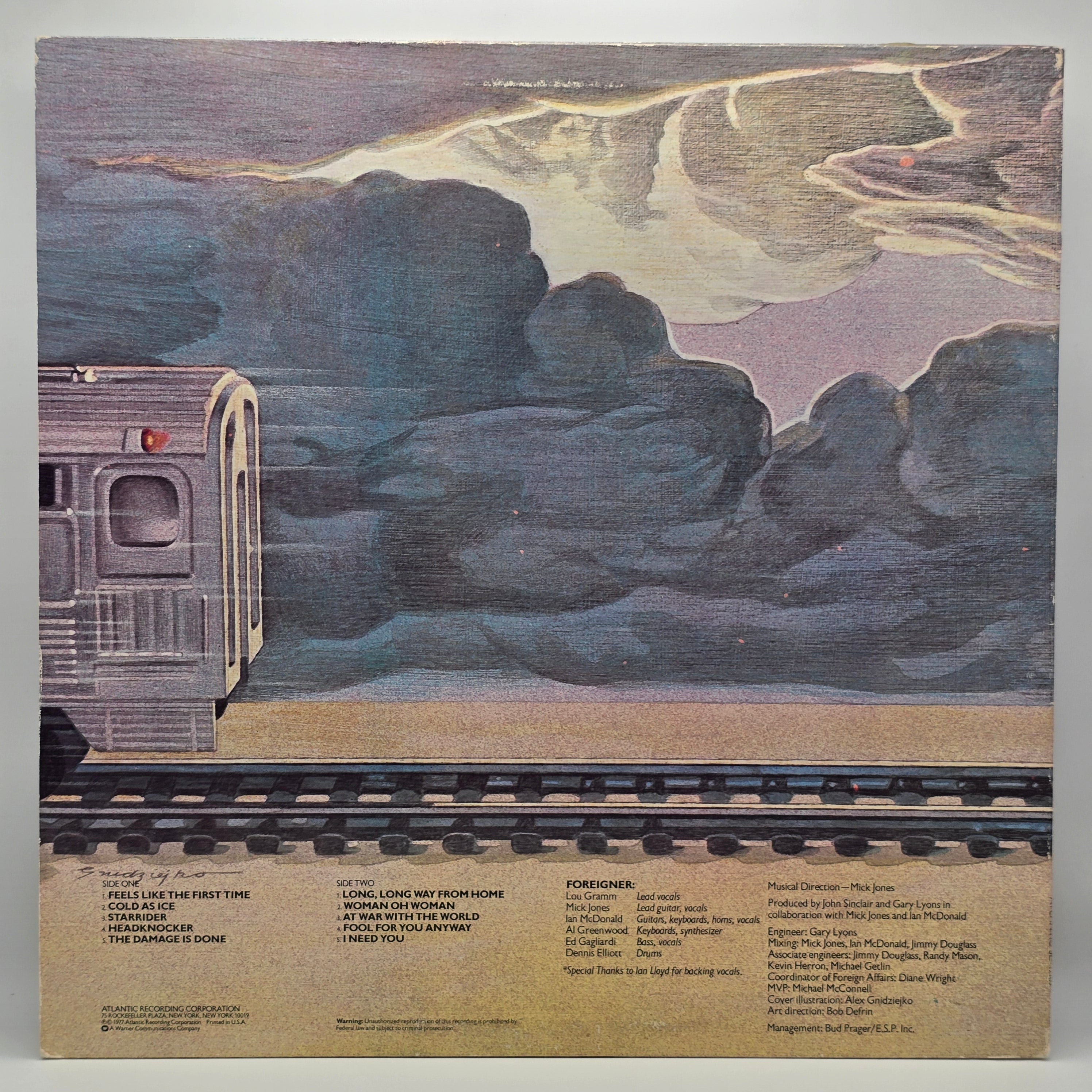 Foreigner - Foreigner (LP) (Very Good Plus (VG+))