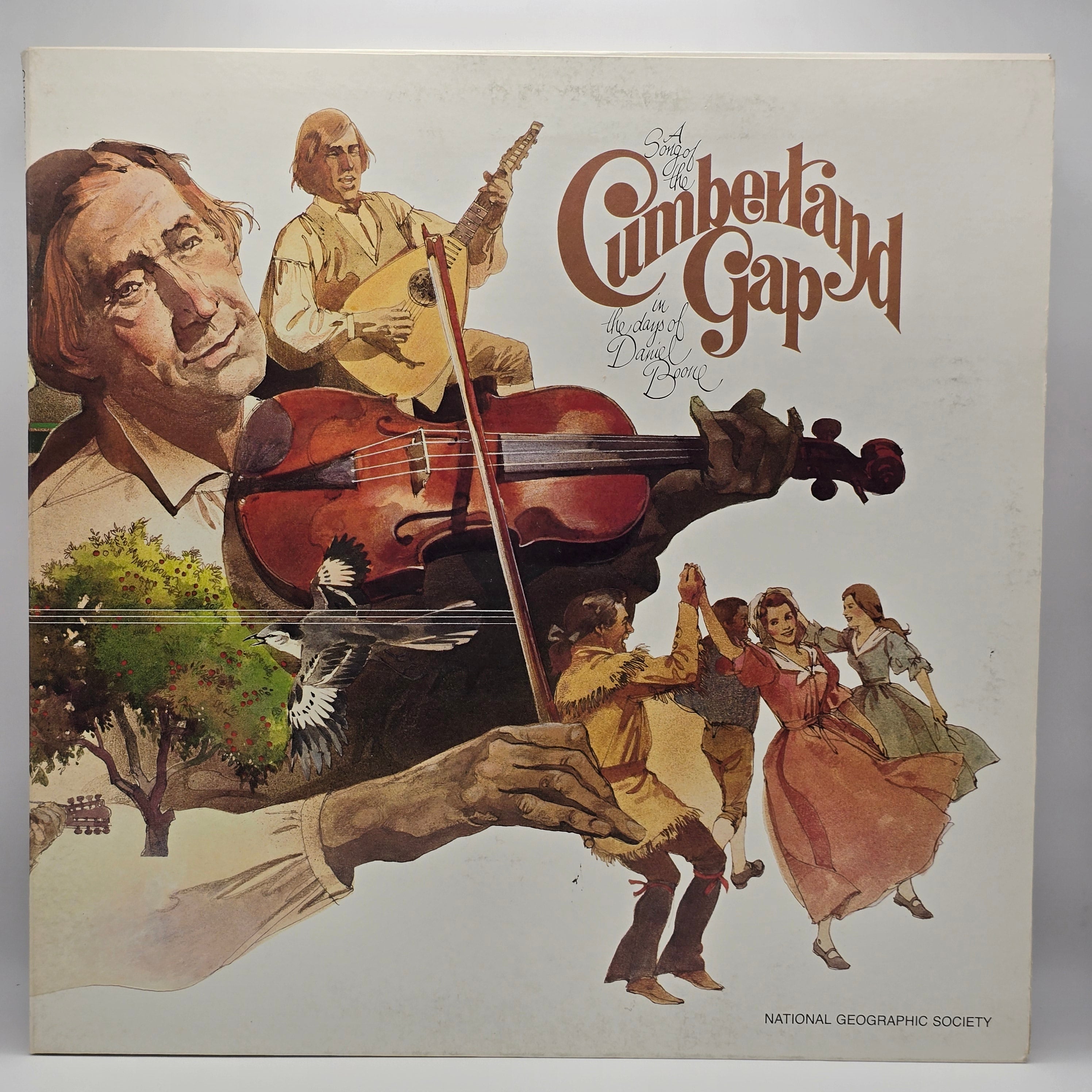 Various - A Song Of The Cumberland Gap In The Days Of Daniel Boone (LP) (Very Good (VG))