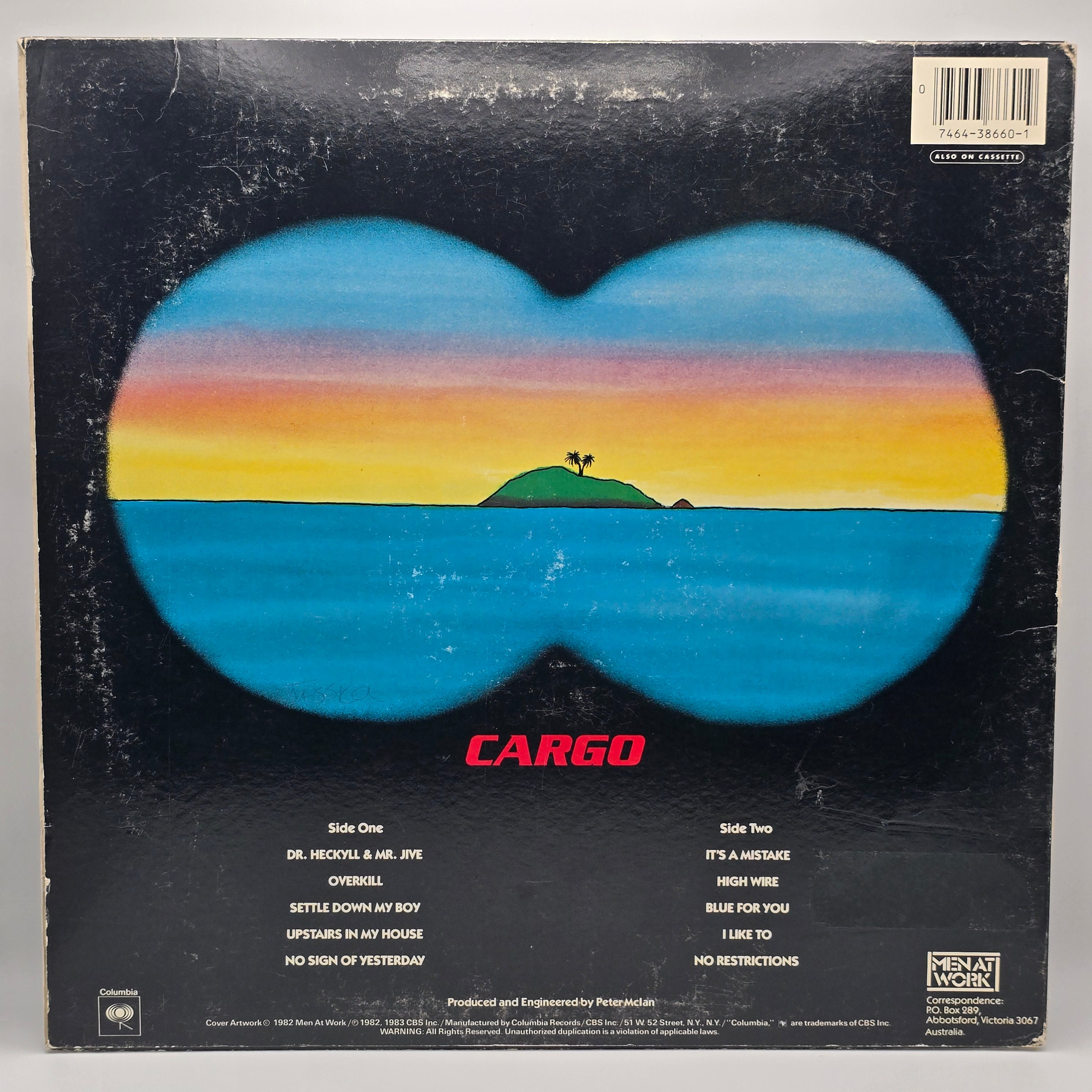 Men At Work - Cargo (LP) (Very Good (VG))