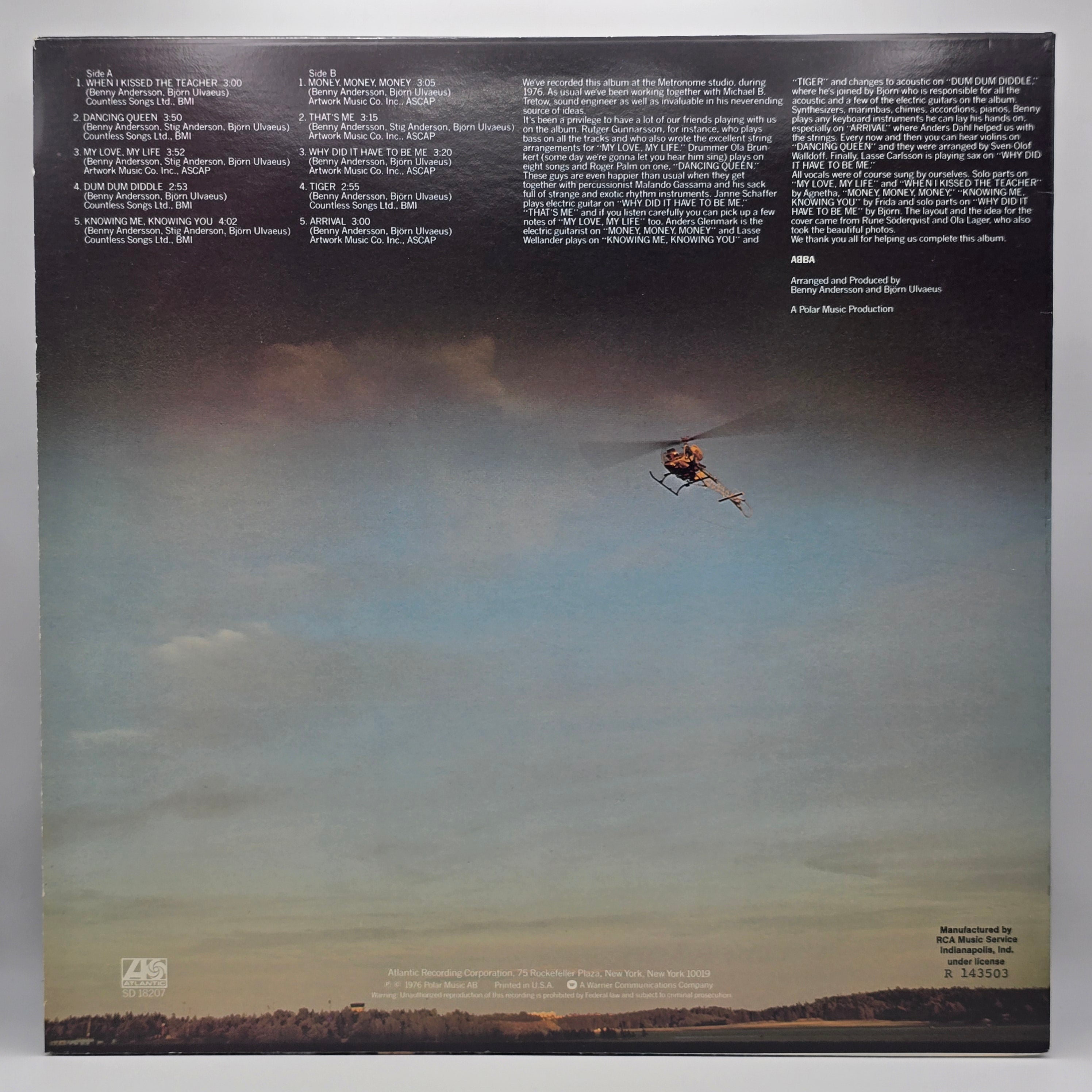 [Import] ABBA - Arrival (LP) (Very Good Plus (VG+))