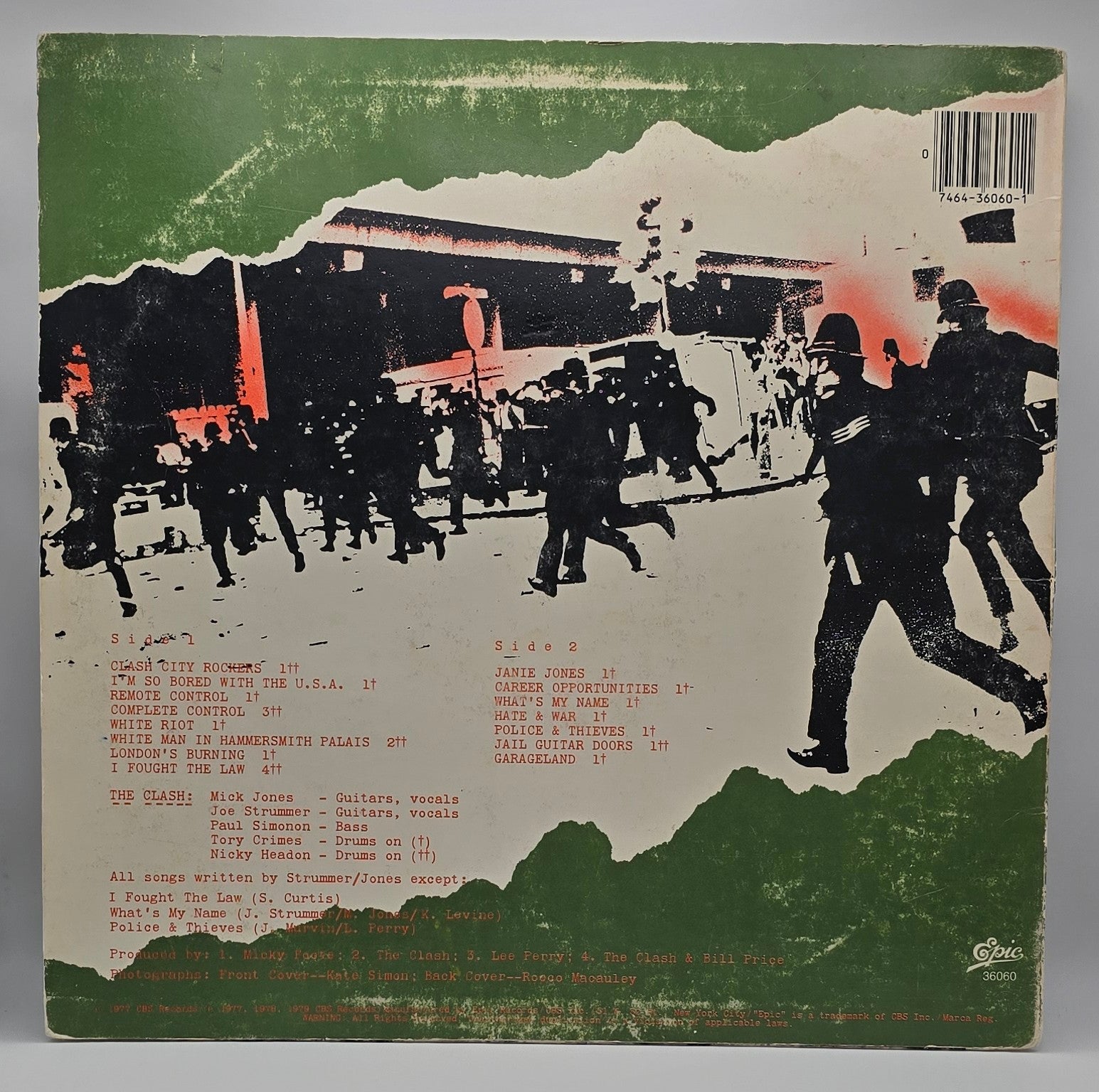 The Clash - The Clash (LP) (Good (G))