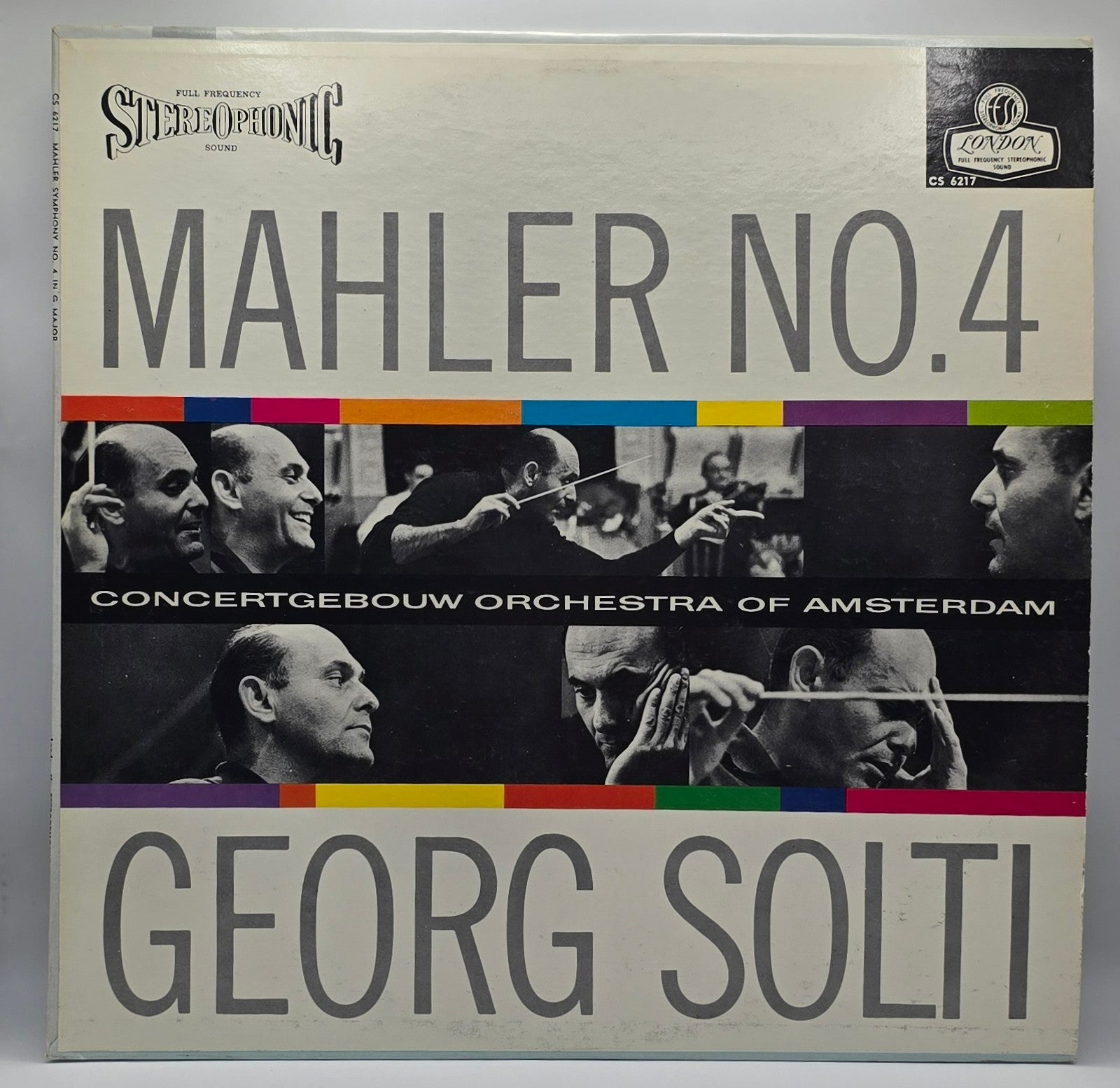 Mahler* / Concertgebouw Orchestra Of Amsterdam*, Georg Solti - Symphony No. 4 In G Major (LP) (Very Good Plus (VG+))