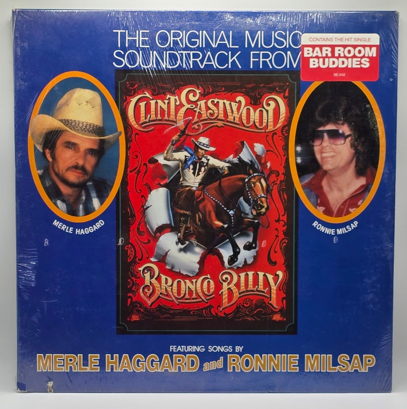 Various - The Original Music Soundtrack From Clint Eastwood's - Bronco Billy (LP) (Near Mint (NM or M-))