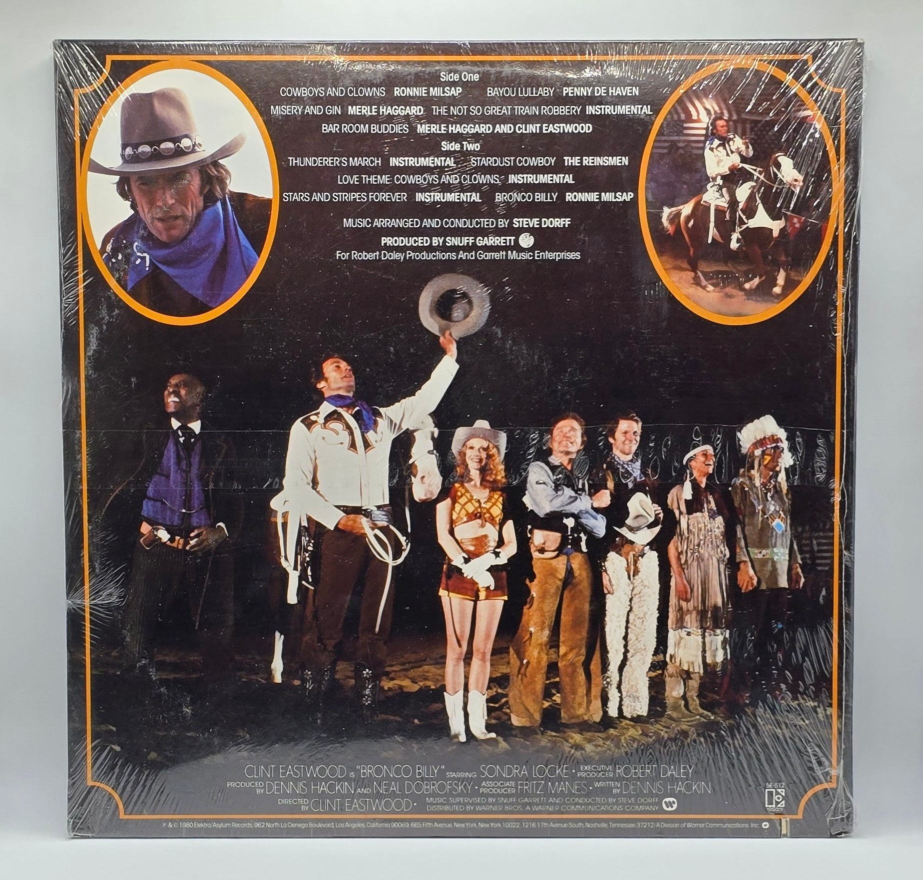Various - The Original Music Soundtrack From Clint Eastwood's - Bronco Billy (LP) (Near Mint (NM or M-))