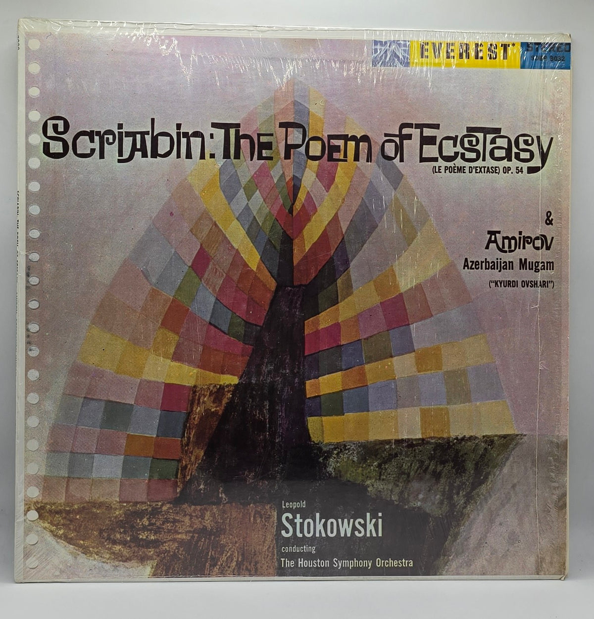 Scriabin* / Amirov* - Leopold Stokowski Conducting The Houston Symphony Orchestra* - The Poem Of Ecstasy = Le Poème D'Extase, Op. 54 / Azerbaijan Mugam (Kyurdi Ovshari) (LP) (Very Good Plus (VG+))