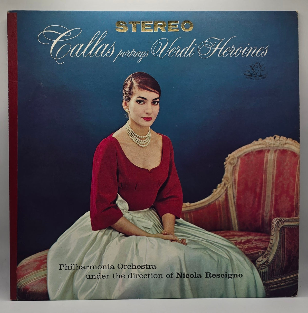 Callas*, Philharmonia Orchestra Under The Direction Of Nicola Rescigno - Callas interprète les héroïnes de Verdi (LP) (Très bon état (VG+))