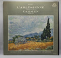 Bizet*, Herbert Von Karajan, Philharmonia Orchestra - L'Arlesienne Suite Nos. 1 & 2 / Carmen Suite No. 1 (LP) (Very Good Plus (VG+))
