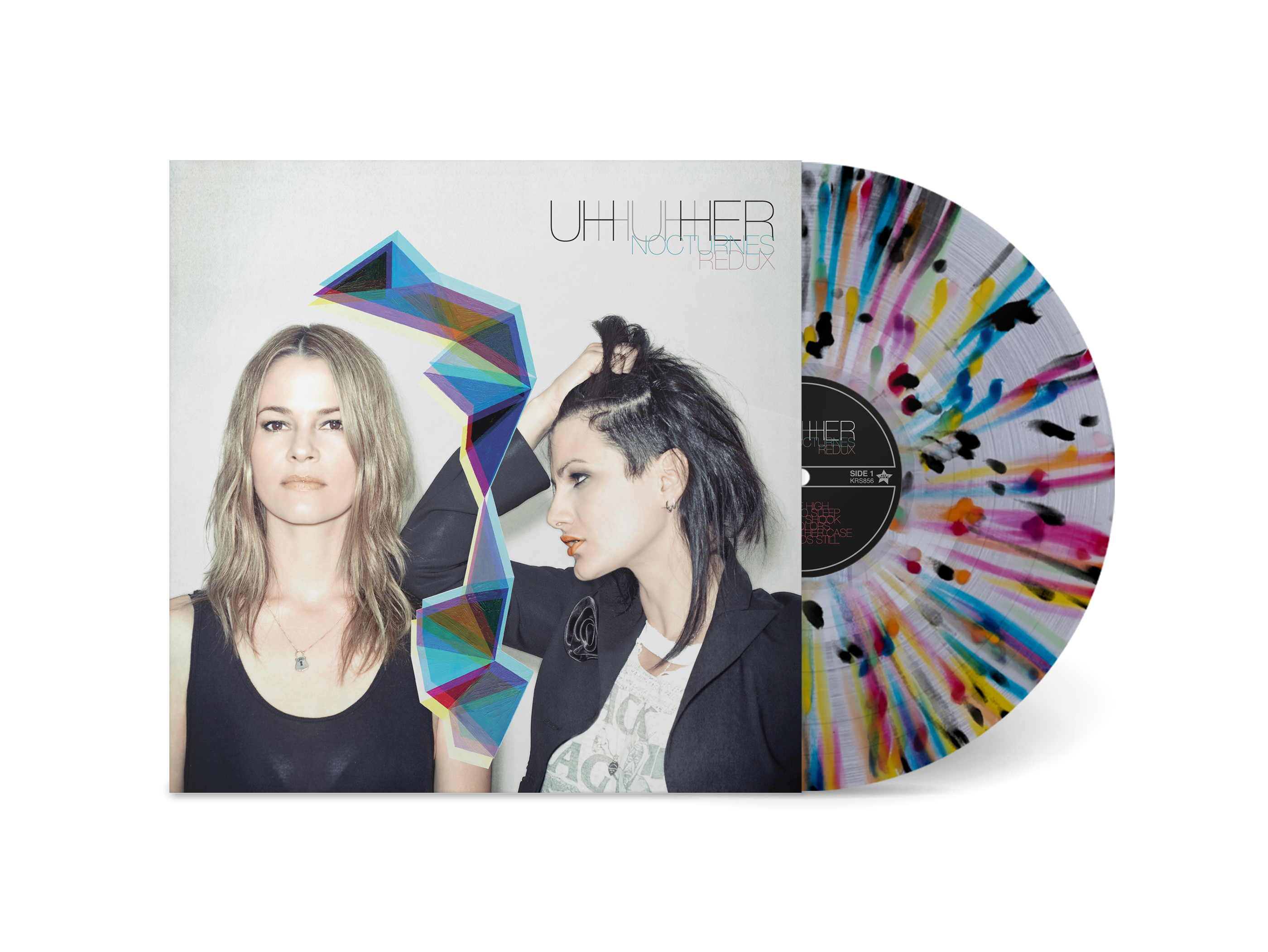 [Pre-Order] Uh Huh Her - Nocturnes: Redux [Goth Confetti Vinyl] [LP]